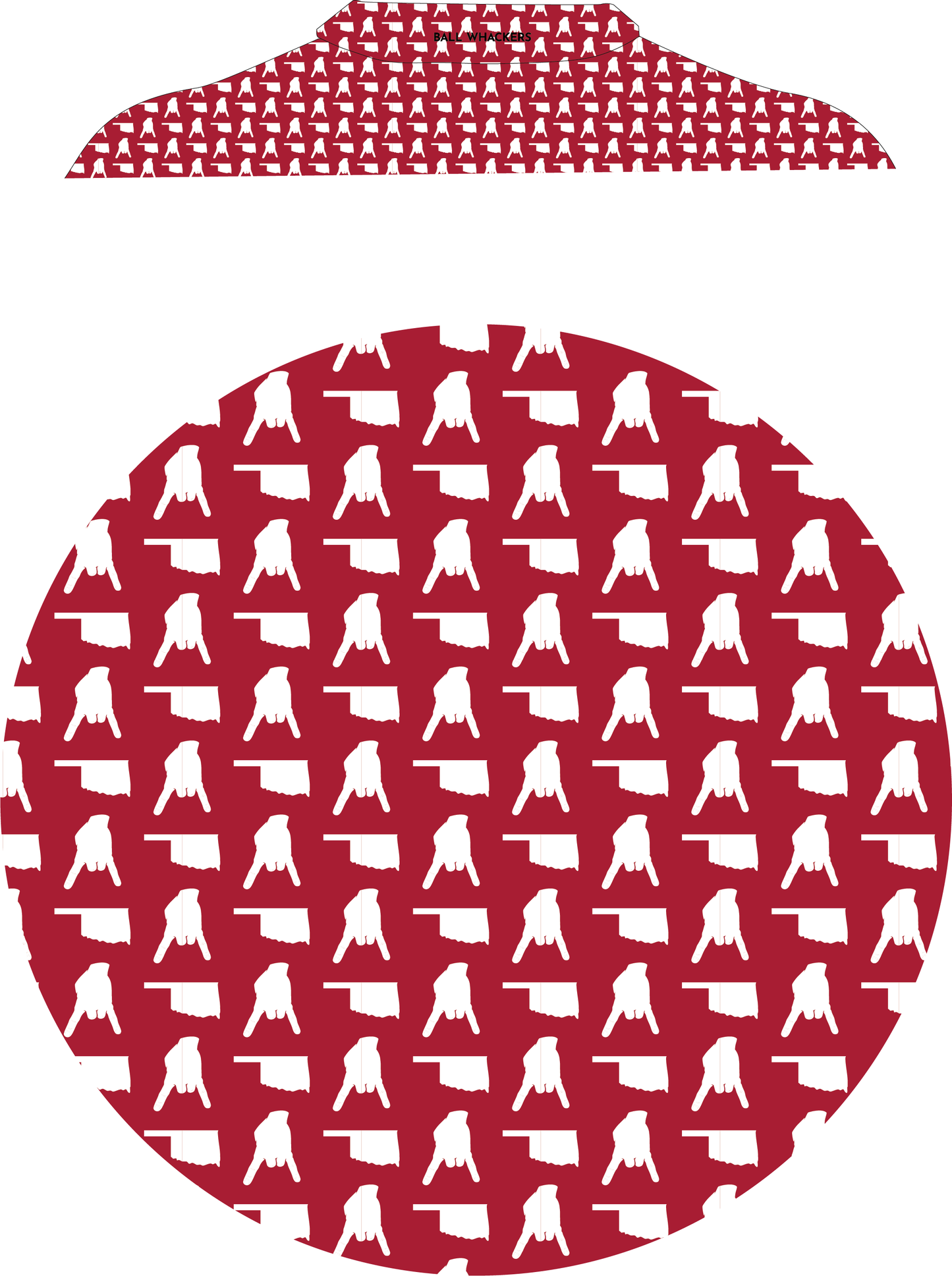 The Oklahomie Polo - Crimson