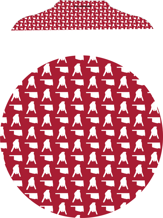 The Oklahomie Polo - Crimson